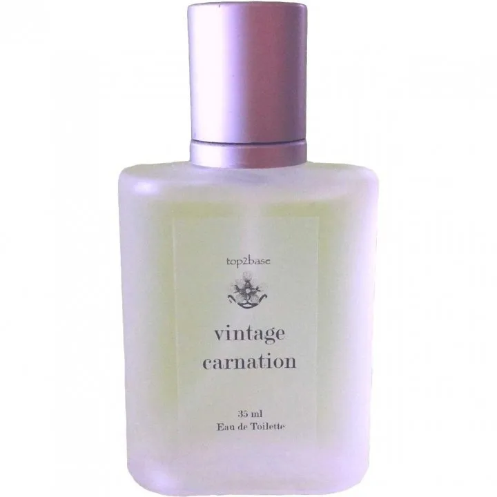 top2base Vintage Carnation perfume bottle