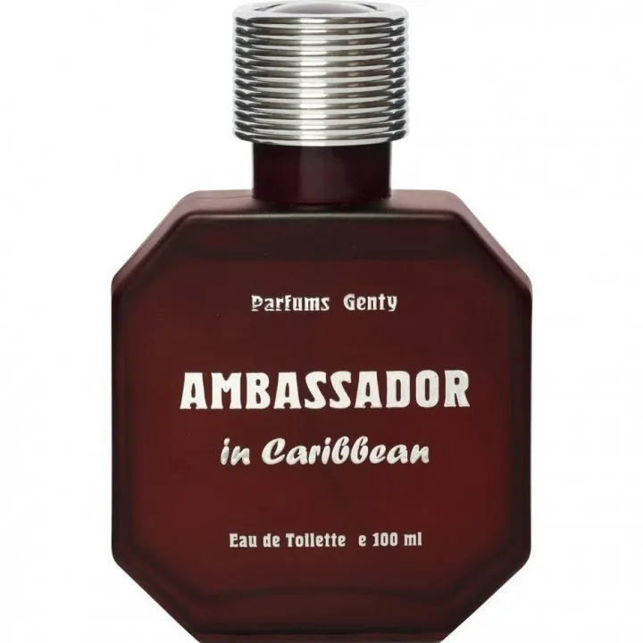 Parfums Genty Ambassador in Caribbean perfume bottle