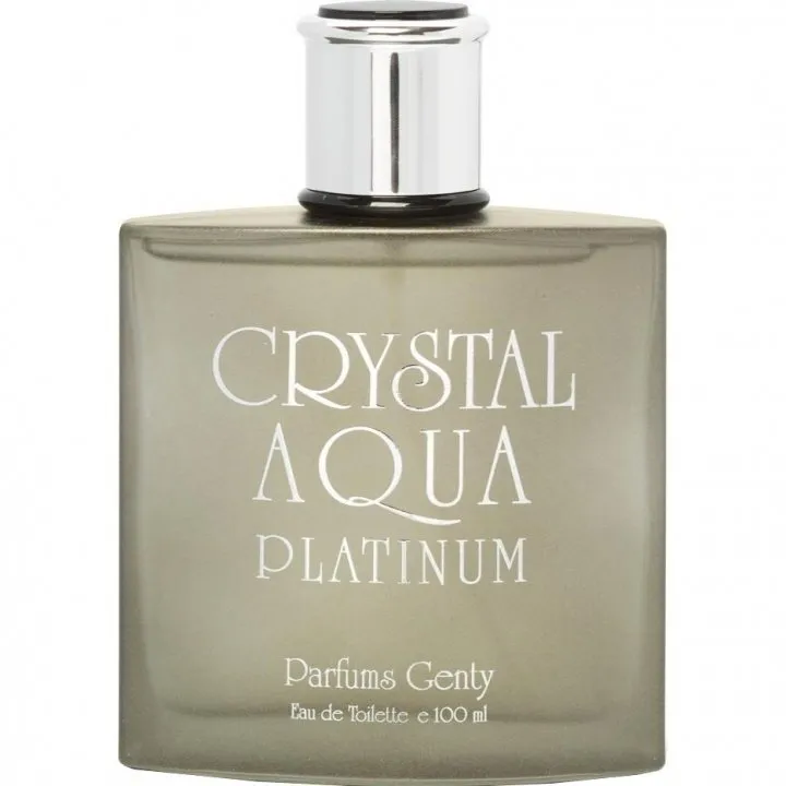 Parfums Genty Crystal Aqua Platinum perfume bottle