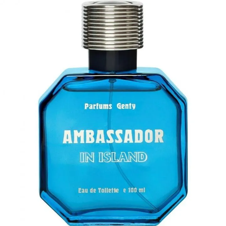 Parfums Genty Ambassador in Island perfume bottle