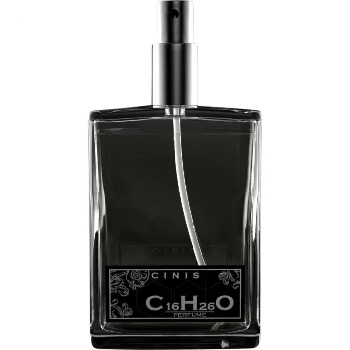CinisLabs C₁₆H₂₆O perfume bottle