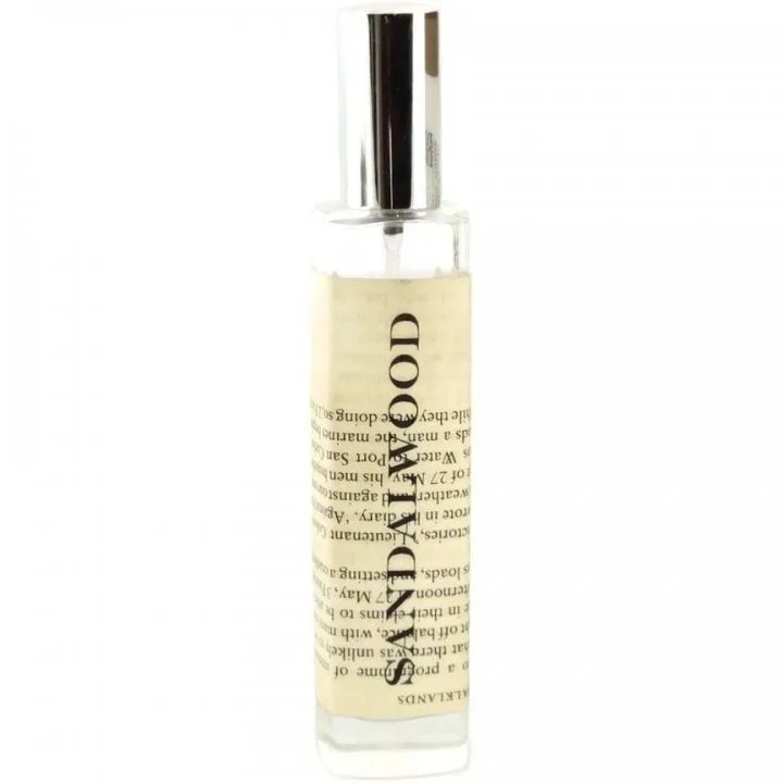 Blithe and Bonny Sandalwood parfüm şişesi