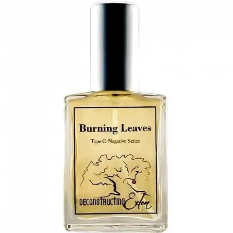 Deconstructing Eden Burning Leaves perfume bottle