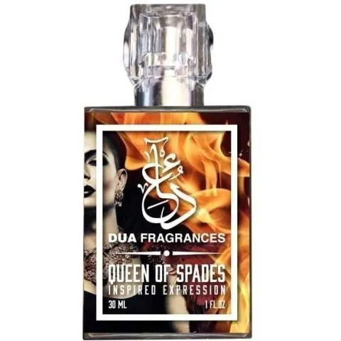 The Dua Brand Queen of Spades perfume bottle