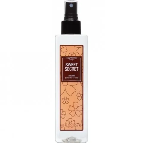 Square One Beauty Sweet Secret perfume bottle