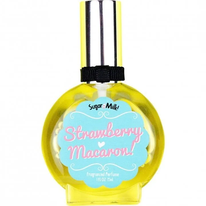 Sugar Milk! Strawberry Macaron! perfume bottle