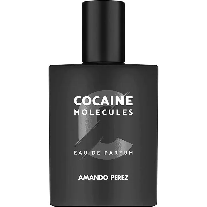 Amando Perez Cocaine Molecules / Cocaine perfume bottle