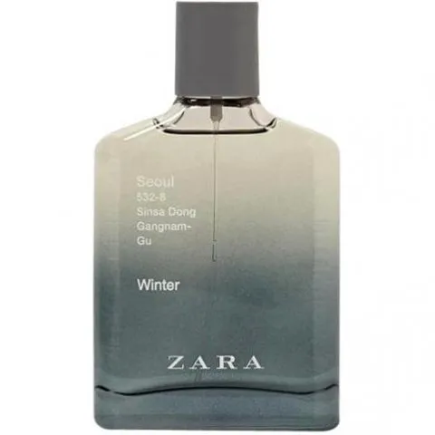 Zara Seoul Winter parfüm şişesi