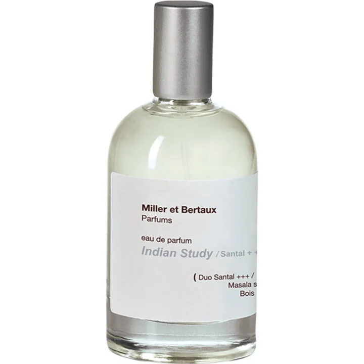 Miller et Bertaux Indian Study / Santal +++ parfüm şişesi