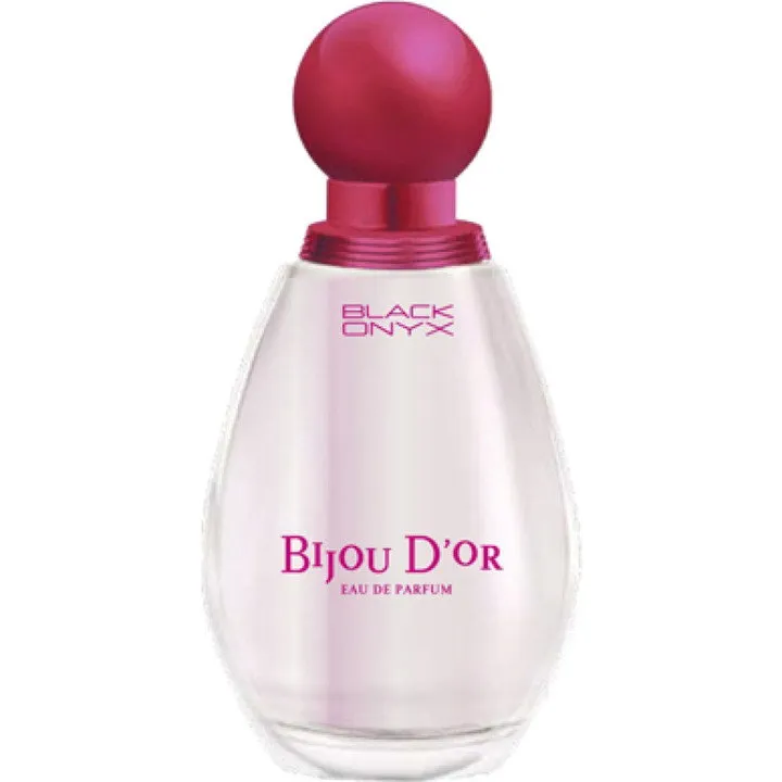 Black Onyx Bijou d'Or Pink perfume bottle