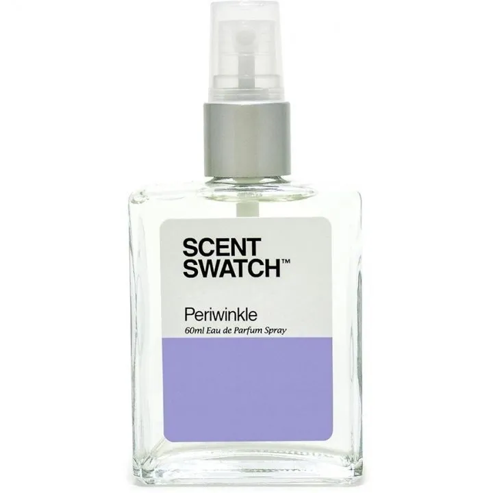 Scent Swatch Periwinkle perfume bottle