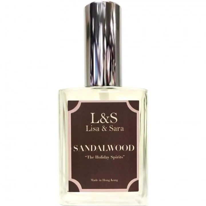 Lisa & Sara Sandalwood perfume bottle