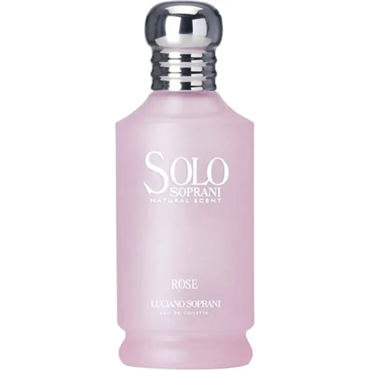 Luciano Soprani Solo Soprani Rose perfume bottle