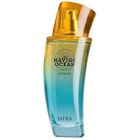 Jafra Navîgo Ocean Homme parfüm şişesi