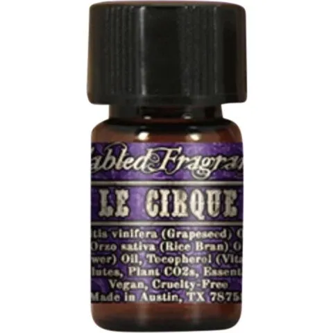 Fabled Fragrances Le Cirque parfüm şişesi