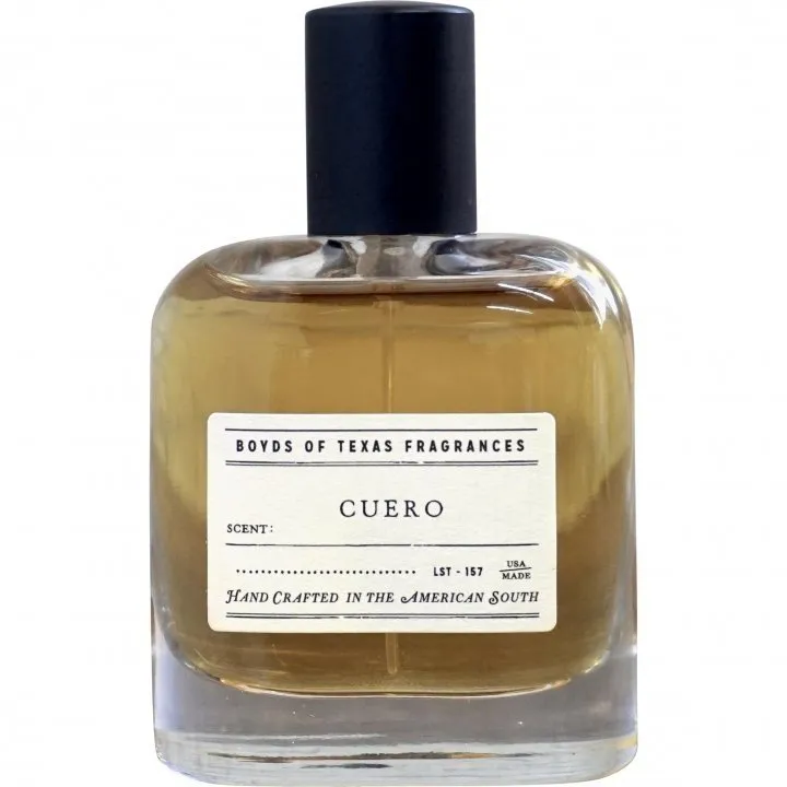 Boyd's Cuero perfume bottle