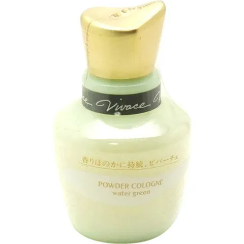 Shiseido Vivace Powder Cologne Water Green / ビバーチェ パウダーコロン ウォーターグリーン parfüm şişesi