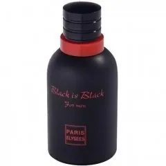 Paris Elysees Black is Black perfume bottle