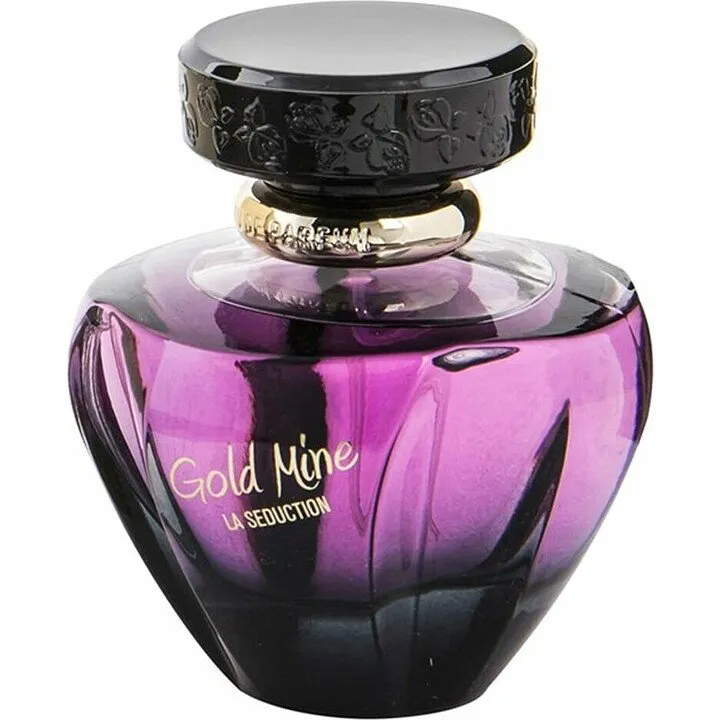 Linn Young Gold Mine La Seduction perfume bottle