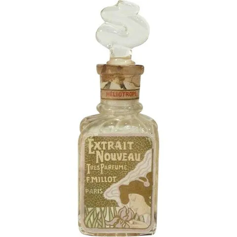 F. Millot Héliotrope perfume bottle