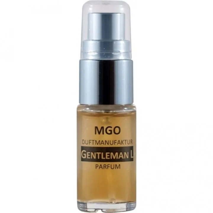 Duftanker MGO Duftmanufaktur Gentleman L perfume bottle