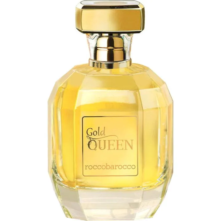 Roccobarocco Gold Queen perfume bottle