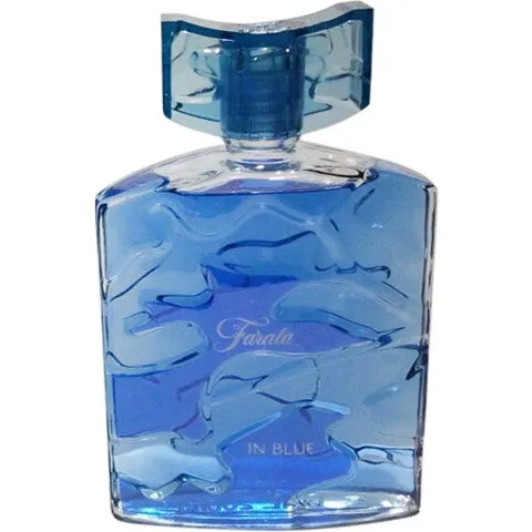 Perfumería Gal Farala in Blue perfume bottle