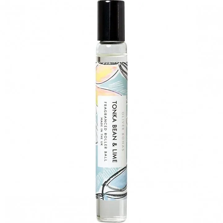Oliver Bonas Tonka Bean & Lime perfume bottle