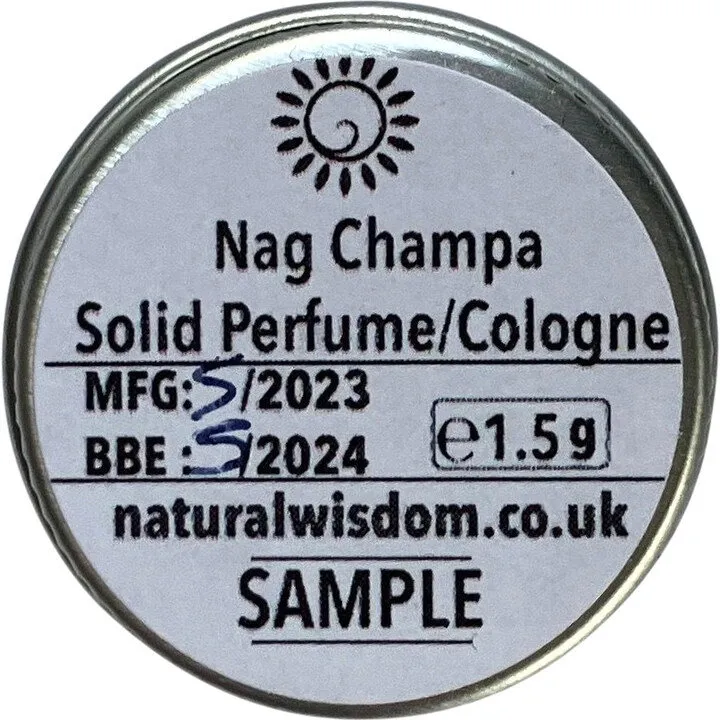 Natural Wisdom Nag Champa parfüm şişesi