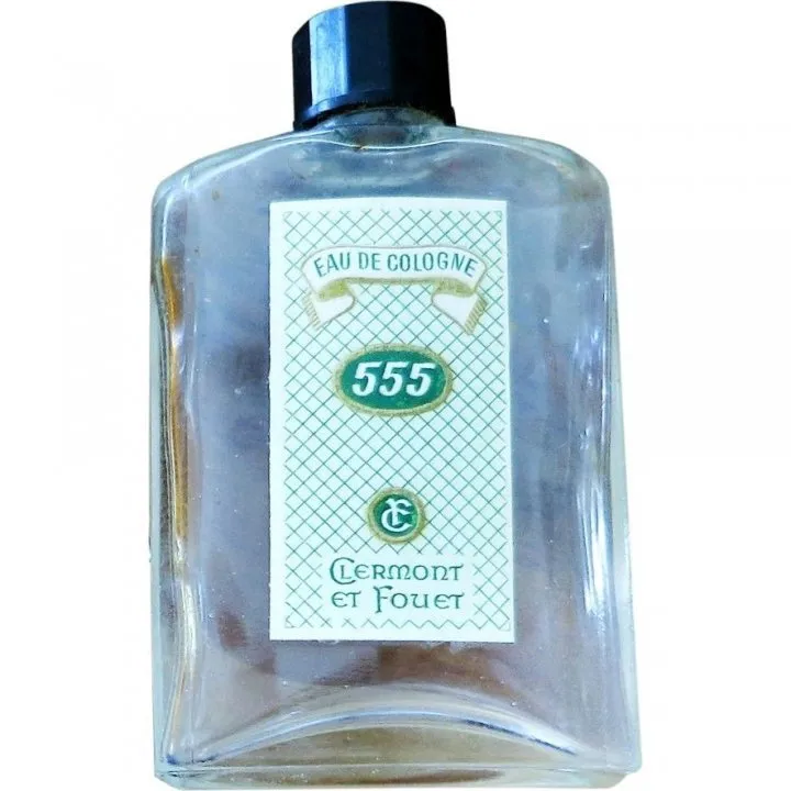 Clermont et Fouet Eau de Cologne 555 parfüm şişesi