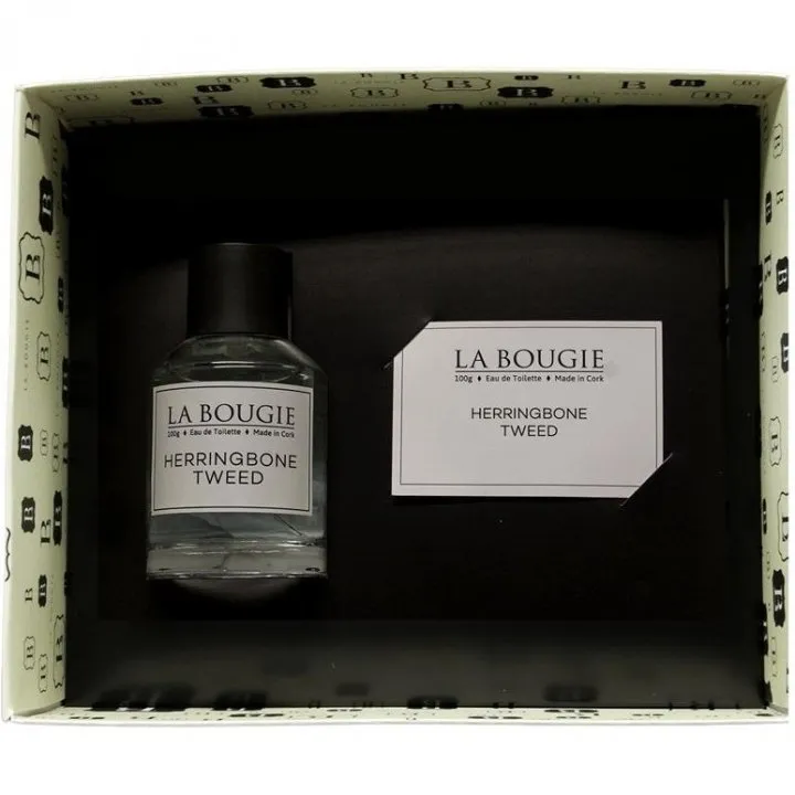 La Bougie Herringbone Tweed parfüm şişesi