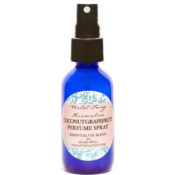 Violet Twig Aromatics Coconut & Grapefruit perfume bottle