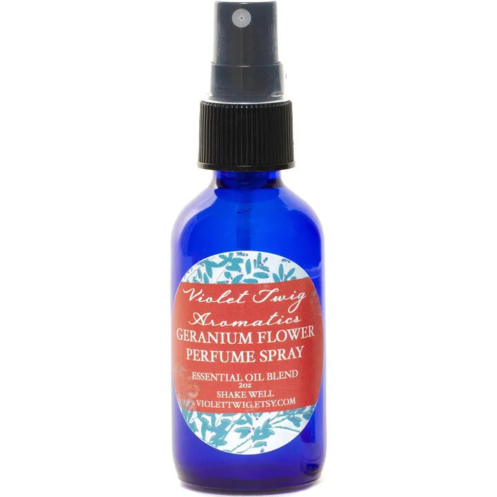 Violet Twig Aromatics Geranium Flower parfüm şişesi
