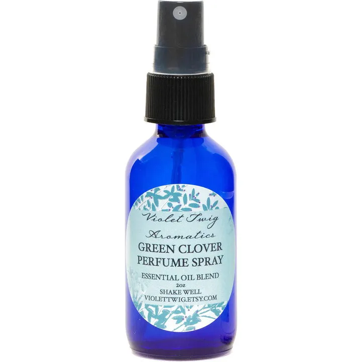 Violet Twig Aromatics Green Clover perfume bottle