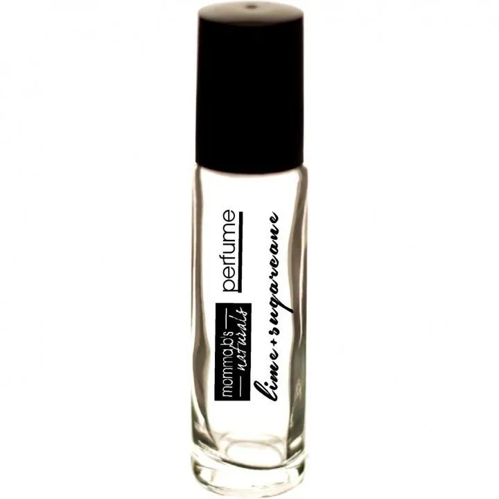 Momma B's Naturals Lime & Sugarcane perfume bottle