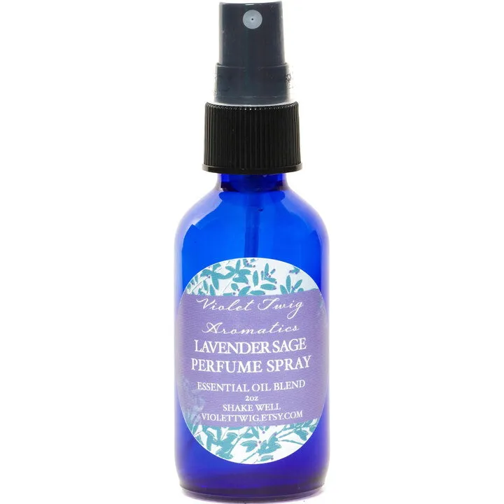 Violet Twig Aromatics Lavender Sage perfume bottle