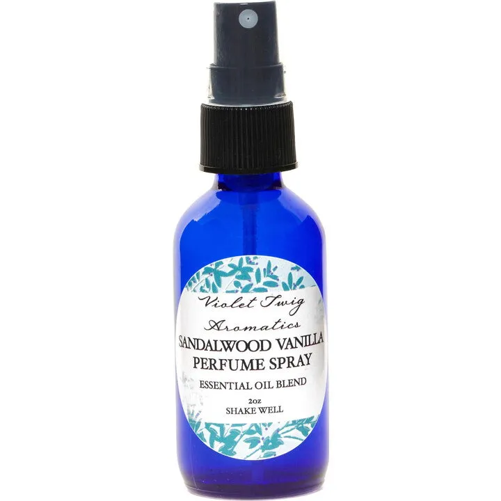 Violet Twig Aromatics Sandalwood Vanilla perfume bottle