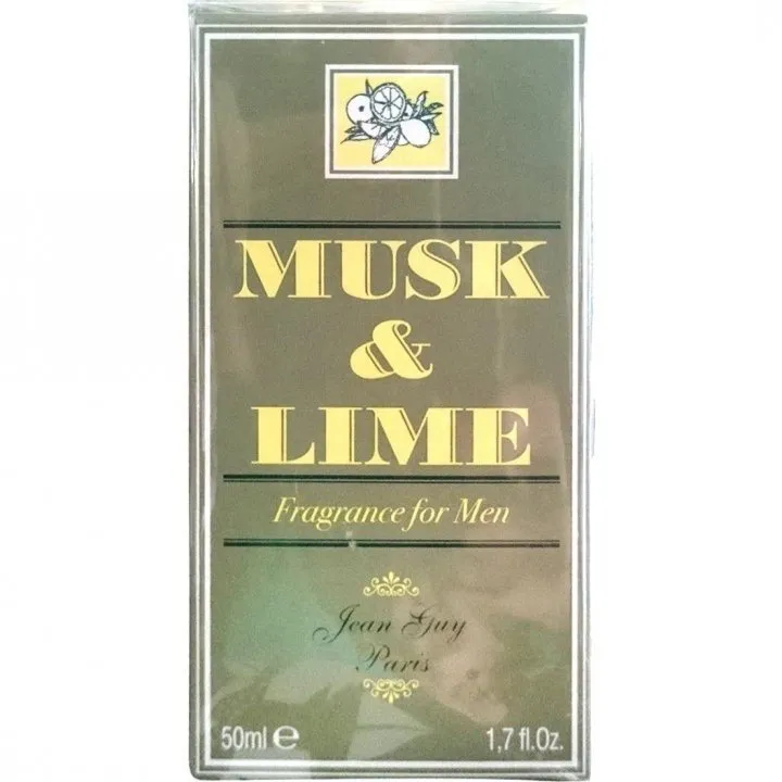 Jean Guy Musk & Lime perfume bottle