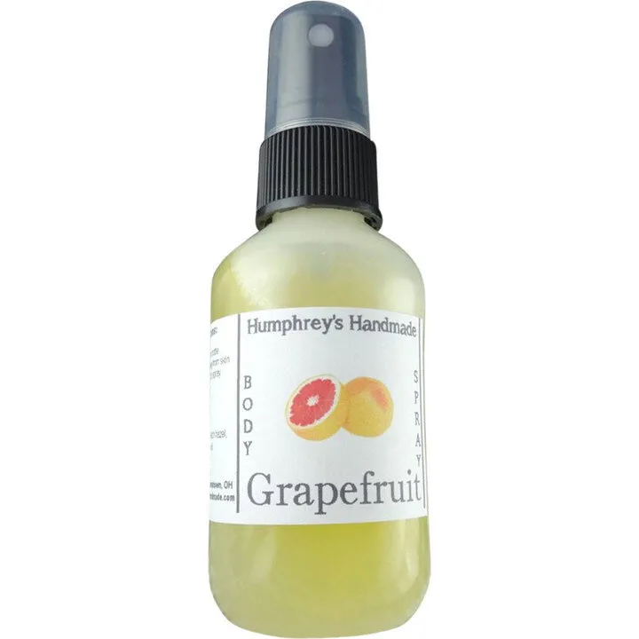 Humphrey's Handmade Grapefruit perfume bottle