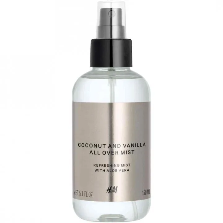 H&M Coconut and Vanilla parfüm şişesi