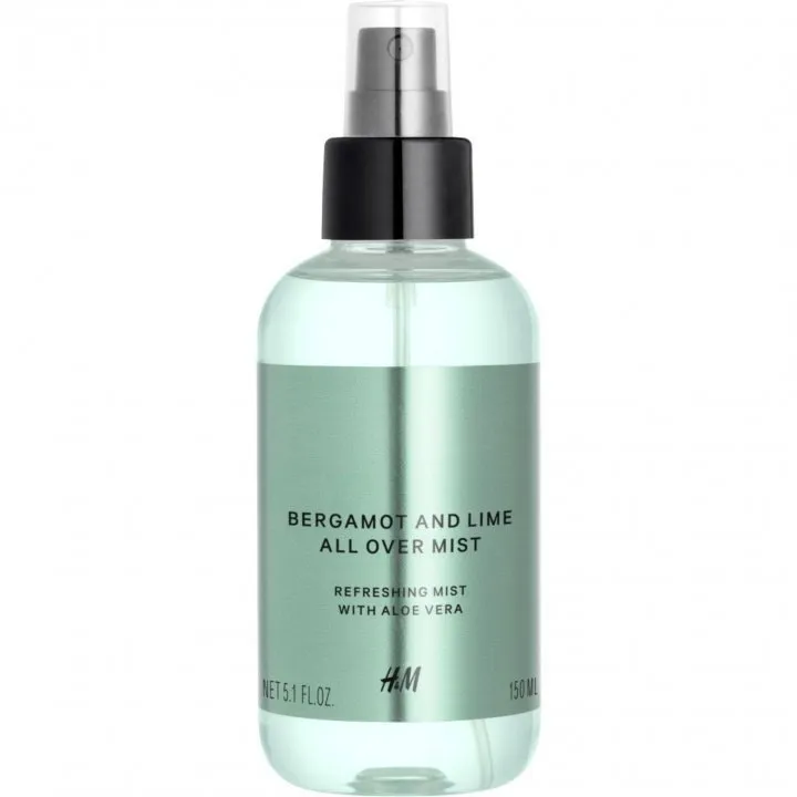 H&M Bergamot and Lime perfume bottle